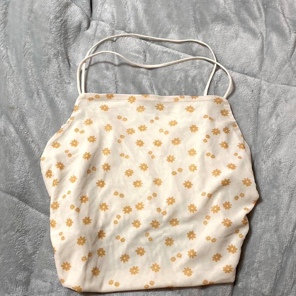 Patterned Crop top